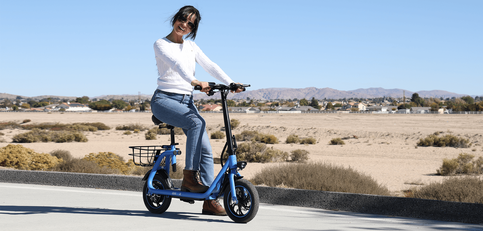 Gyroor H40 Electric Scooter for Kids with LED Display – GYROOR
