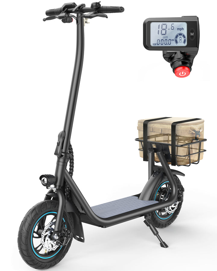 X2 Folding Electric Scooter 550W with 12 Inch Tires without Seat—UL2272