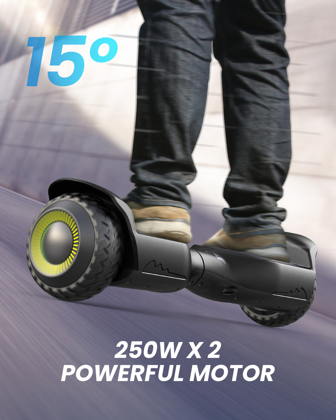 Hoverboard New G13 All Terrain Self Balancing Hoverboard with LED Lights & 500W Motor