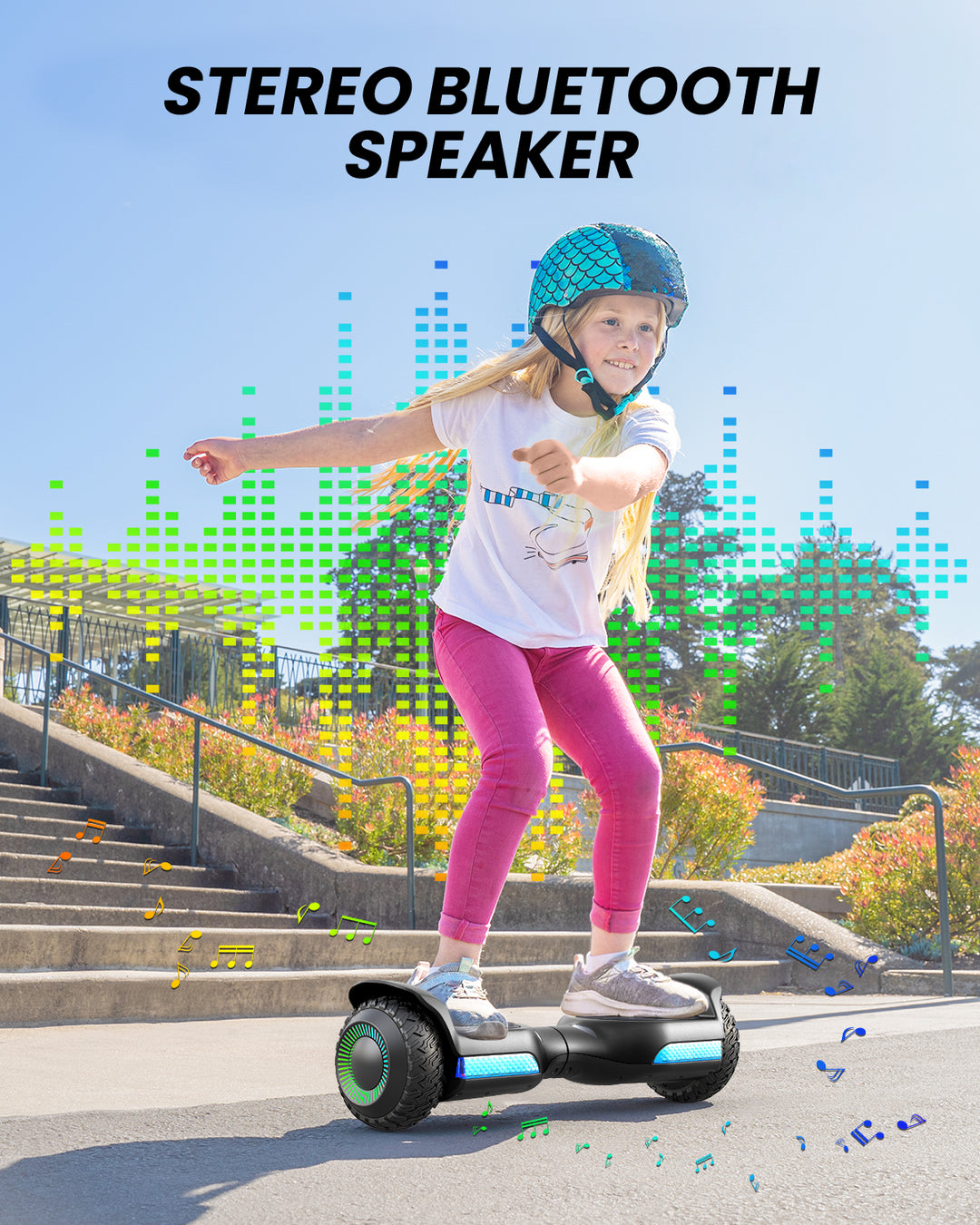 Hoverboard New G13 All Terrain Self Balancing Hoverboard with LED Lights & 500W Motor