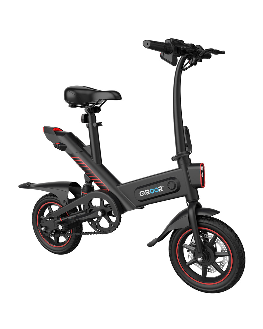 Gyroor C3 14inch folding Electric Bike 450W with 18.6MPH – GYROOR