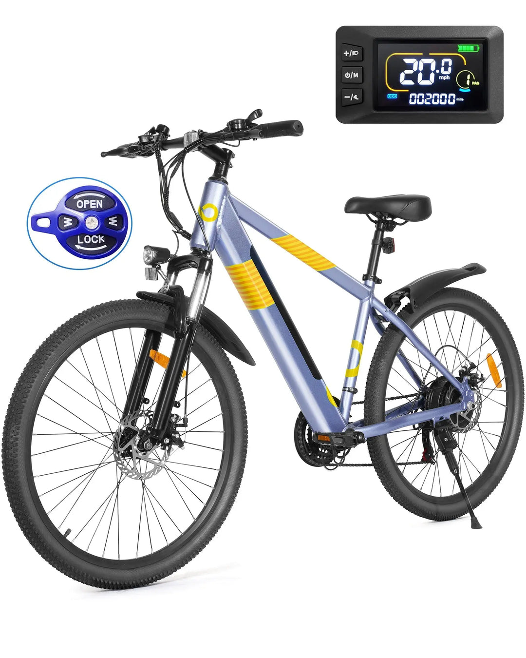 Gyroor EB263 Electric Bike Trail Rider Essentials Kit