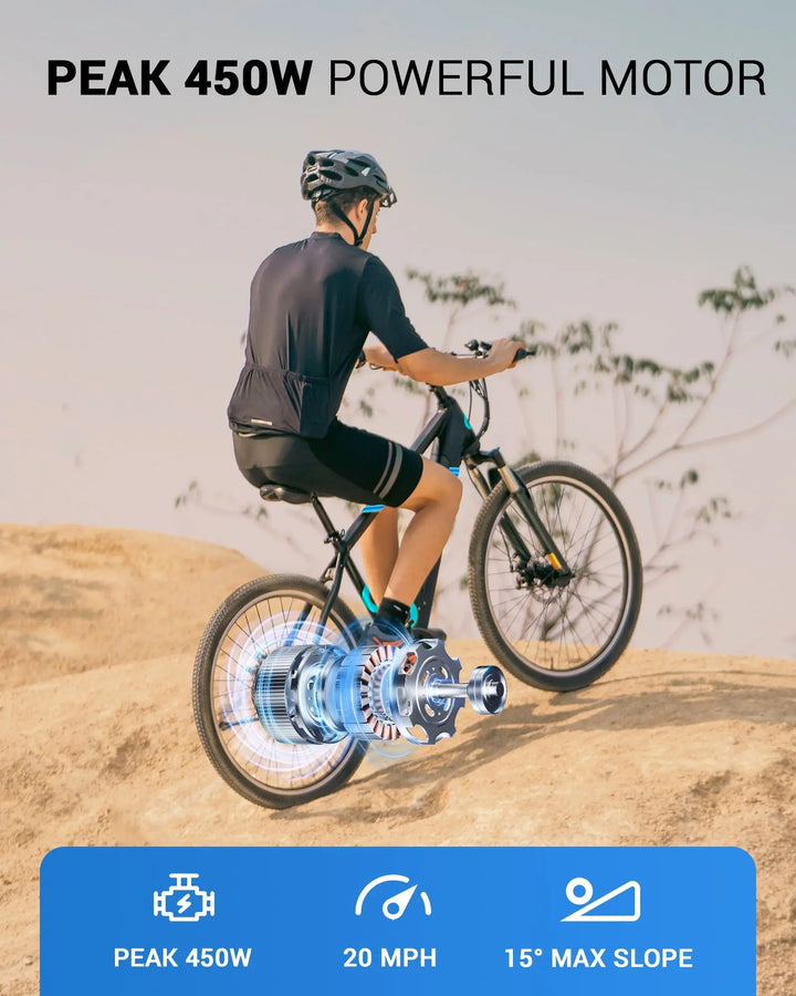 Gyroor EB262 Electric Bike Trail Rider Essentials Kit