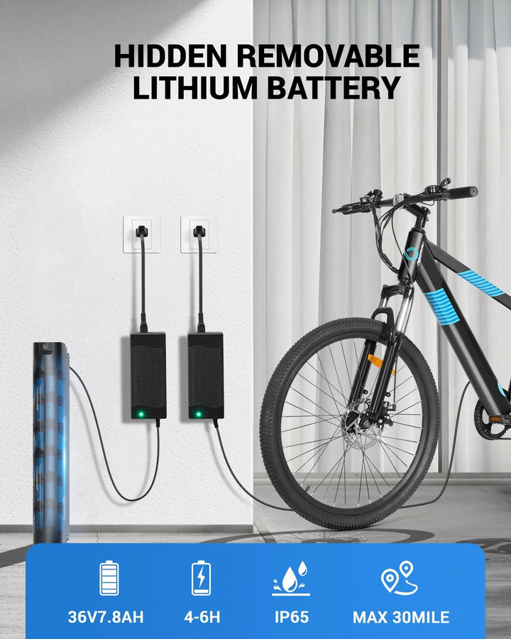 Gyroor EB262 Electric Bike Trail Rider Essentials Kit