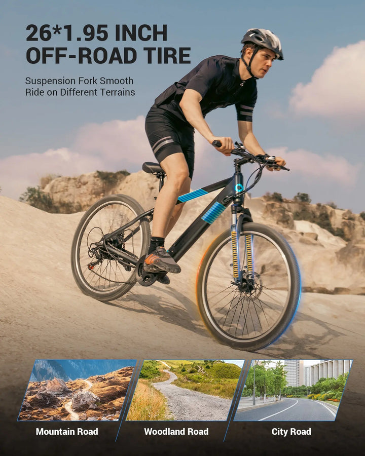 Gyroor EB262 Electric Bike Trail Rider Essentials Kit