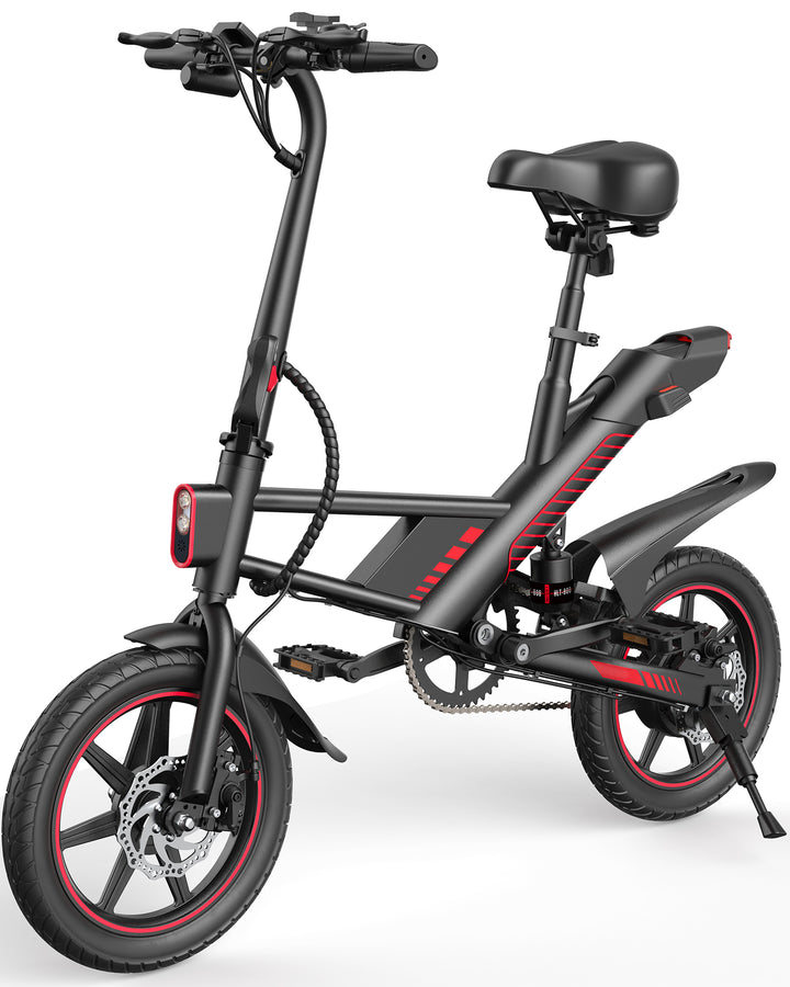 Gyroor C3 14inch folding Electric Bike 450W with 18.6MPH(New Version) - Gyroor