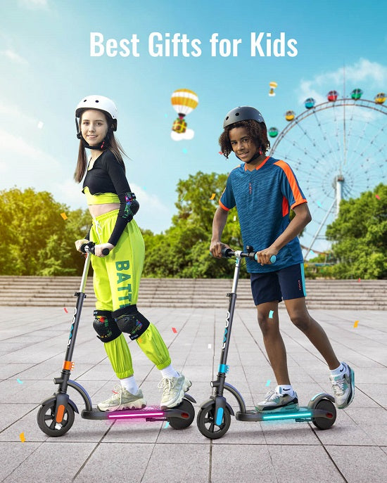 Gyroor H40 electric scooter for kids blue, best gift for kids